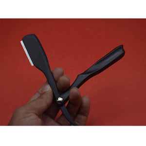 Japanese Style Men's Straight Barber <b>Razor</b> with Folding Handle Private Logo Beard Cutting Shaving <b>Razor</b> Blade Feature Face Use - Product Image 3