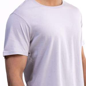 T-shirts personnalisés de qualité supérieure, fabriqués sur mesure, 100% coton, coupe ample, col rond, manches courtes, couleur blanche, OEM ODM - Product Image 2