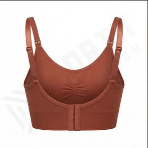 Soutien-gorge d'allaitement mains libres confort ouvert sur le devant soutien-gorge de maternité de grossesse lingerie enceinte respirante pour femmes - Product Image 3