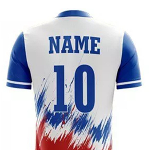 Tenue de football personnalisable légère et respirante pour adulte unisexe, maillot de foot à manches courtes 100 % polyester - Product Image 6