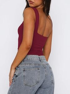 เสื้อครอปสำหรับผู้หญิงเสื้อเอวลอยลำลองทรงสั้นผ้านุ่มใส่สบายใช้ในชีวิตประจำวัน - Product Image 4