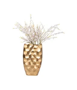 Elegante Florero Decorativo de Hierro, Fabricante de Floreros Metálicos Modernos de Alta Calidad para Interiores de Lujo - Product Image 1