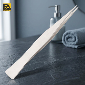Pince à épiler pour horloger Naimmy en acier inoxydable, pointe fine, style classique durable avec logo et emballage personnalisés - Product Image 2