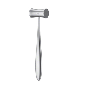 Maillet dentaire en acier inoxydable pour implantologie, chirurgie osseuse et orthopédie, manuel et ergonomique - Product Image 3