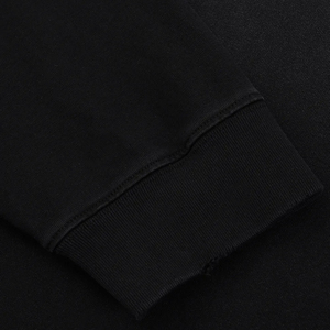 Sweat-shirt à capuche unisexe personnalisé, coupe ample, col rond, épais, délavé à l'acide et effet neige, tendance automne-hiver - Product Image 4