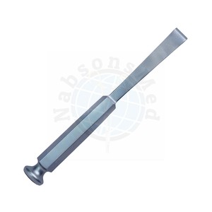 Ciseau à os Alexander manuel à prix compétitif, 18 cm, 4 mm de large, en acier inoxydable allemand de haute qualité, certifié CE, orthopédique - Product Image 2