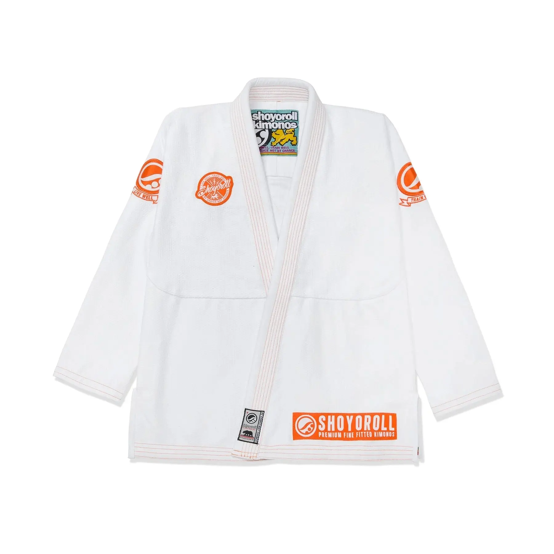 2023 Nieuwe Aangepaste Shoyorol Ember Concurrent 23.2 Bjj Gi Jiujitsu Gi Kimono Worstelende Gi