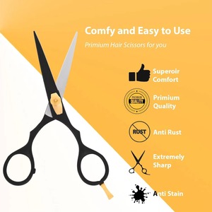 Ciseaux de coiffure professionnels en acier inoxydable de haute qualité 2026 pour barbier – Kits de ciseaux de salon - Product Image 4