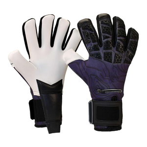 Guantes de Portero de Entrenamiento de Corte Plano para Hombre, Látex Duradero de 5mm, Ajuste Espacioso Tradicional, Nivel Básico, Cómodos y Transpirables en el Dorso de la Mano - Product Image 2