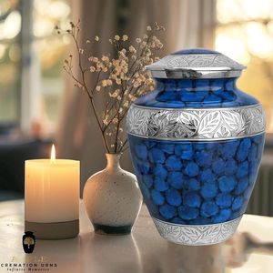 <b>Memorial</b> accessory contemporary urn ornamental <b>vase</b> premium remembrance piece <b>memorial</b> display urn artistic urn decorative - Product Image 5