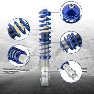 Kit Sospensioni Tuning VW Golf e Jetta MK2/MK3 C2408230025 Coilovers con Molle Elicoidali Ammortizzatori e Montanti - Product Image 4