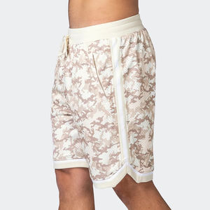 Pantalones cortos de baloncesto para hombre con logo personalizado, producto de moda, pantalones cortos deportivos de malla para correr y baloncesto. - Product Image 3