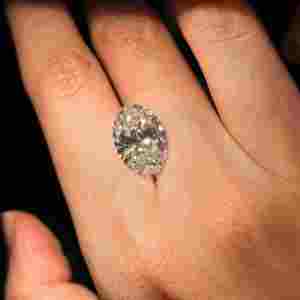 Diamante suelto de 2.0 quilates, forma ovalada, corte brillante, alto brillo, certificado IGI, EF -VVS2, para anillo de compromiso. - Product Image 1