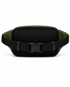 Sac banane en nylon personnalisé, unisexe, avec sangle réglable, fermeture éclair, multifonctionnel, pour sport et loisirs en extérieur, vert - Product Image 4