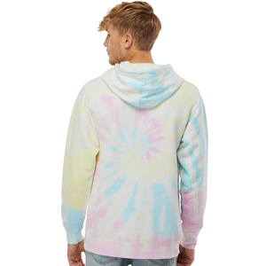 Sudadera con Capucha Unisex de Peso Medio con Estampado Tie Dye, Sudadera de Felpa de Algodón Colorida, Ropa Casual Urbana, Logotipo Personalizado, OEM, Venta al Por Mayor - Product Image 2