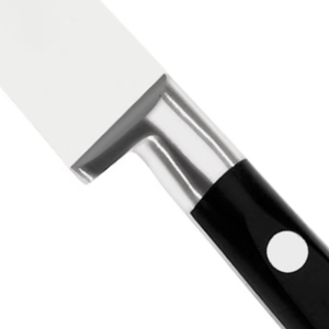 Cuchillos Profesionales para Carne con Mango Negro de Triple Remache y Hoja de Acero Inoxidable Lisa para Restaurantes y Cocina - Product Image 6