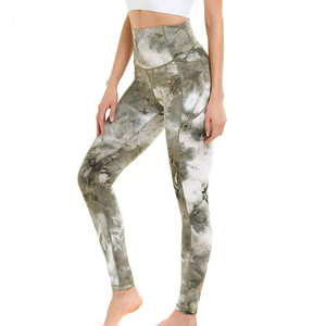 Leggings pour femmes de haute qualité à taille haute, 100% nylon/spandex, écologiques, séchage rapide, pour yoga, fitness, gym - Product Image 4