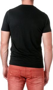 T-shirt pour homme à la mode, manches courtes, col rond, vente en gros, OEM, décontracté, 100% coton, qualité d'exportation, logo personnalisé - Product Image 4