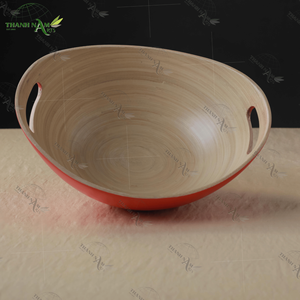 Tazones de Ensalada de Bambú Desechables Ecológicos Personalizados Más Vendidos, Estilo Clásico, Gran Capacidad (>10L), Ligeros, para Uso Doméstico - Product Image 5