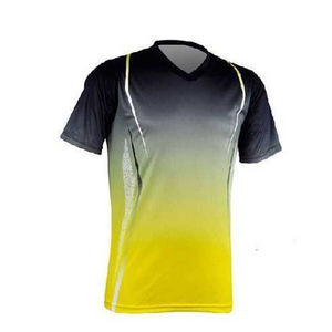 Unisexe 100% coton 220g coton peigné cou goutte épaules récolte longueur modèle personnalisé écran lourd Jersey Long T-Shirt hommes - Product Image 4