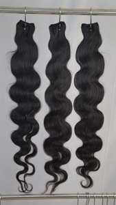 Extensions de cheveux humains vierges bruts I-Tip, ondulations profondes, cuticules alignées, non traitées, bouclées, à pointe en kératine - Product Image 6
