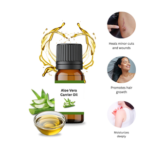 Venta al por mayor OEM/etiqueta privada Aloe Vera portador de aceite de hierbas de infusión en frío con precios a granel de grado INCI disponibles - Product Image 2