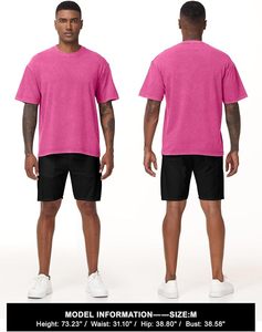 Camisetas de Moda para Hombre, Manga Larga, Talla Grande, 100% Algodón, Color Sólido, Transpirables y Ecológicas - Product Image 3