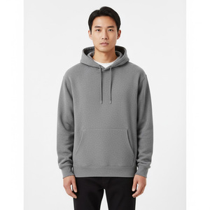 Mens Heavyweight Fleece <b>Pullover</b> Hoodie Custom Logo Oversized Hooded Sweatshirt Casual Plain Winter Apparel Streetwear <b>Jumper</b> - Product Image 1