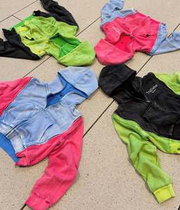 Urban Fashion Acid Wash Winter Heavyweight Solid Casual <b>Track</b> <b>Suit</b> Custom Logo Private Label Wholesale Manufacturer - Product Image 2