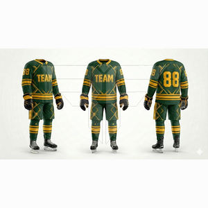 Uniforme de hockey sur glace professionnel, couleurs d'équipe personnalisées, design personnalisé, léger, confortable, haute performance - Product Image 2