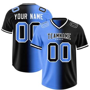 Camiseta de Béisbol Sublimada con Logotipo Personalizado, 100% Poliéster, Camiseta de Softbol Lisa, Camiseta de Béisbol con Botones - Product Image 1