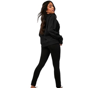 Survêtements pour femmes de haute qualité, prix d'usine en gros, vêtements d'hiver, streetwear, design de col, coupe ajustée - Product Image 6