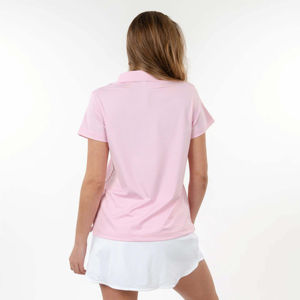 Polo de Alto Rendimiento para Mujer, Transpirable, Tejido, Diseño Sólido, Cómodo, Absorbe la Humedad, para Deportes - Product Image 3
