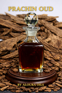 ALOURA OILS Huile d'Agarwood Prachin Oud 100% Pure Hydro-Distillée Sans Alcool Aromathérapie Parfum Boisé Sucré - Product Image 2