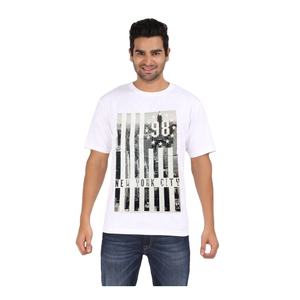 Fabricante Exportador, Camiseta Casual de Algodón 100% Personalizada con Estampado, Cuello Redondo, Manga Corta, Talla Grande, Ecológica y Transpirable para Hombre - Product Image 1