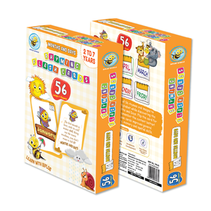 Tarjetas de Aprendizaje de Rimas Personalizadas de Biplob para Niños con 28 Tarjetas Educativas de Doble Cara e Imágenes - Product Image 6