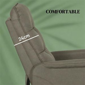 Poltrona Elettrica Reclinabile per Soggiorno, Sedia da Caffè Reclinabile - Product Image 4