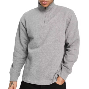 Nouveau survêtement imprimé léger et respirant en polyester/coton pour l'entraînement en extérieur et la course à pied, pull à quart de zip 2026 - Product Image 3