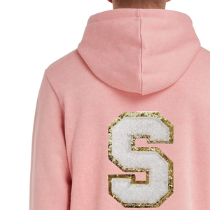 Streetwear de haute qualité, patch en chenille personnalisé en coton mélangé, broderie écologique, couleurs personnalisées, coupe-vent d'hiver - Product Image 4