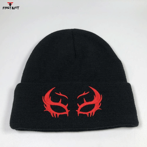 Customizable High Quality Unisex <b>Fleece</b> <b>Beanie</b> Hat 100% Cotton Breathable Waterproof 3D Embroidery Custom Logo Multi-Color - Product Image 4