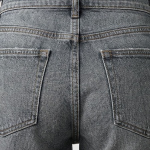 Shorts en jean pour femmes, couleur personnalisée, taille haute élastique large, style vintage, décontracté, été, jeans pour filles, tenues streetwear Y2K - Product Image 5