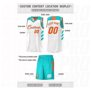 ชุดยูนิฟอร์มบาสเก็ตบอลแบบสั่งทำพิเศษ OEM ออกแบบสีได้ตามต้องการ ชุดยูนิฟอร์มบาสเก็ตบอลแบบกลับด้านได้ ชุดกีฬาซับลิเมชั่นสำหรับทีม - Product Image 3