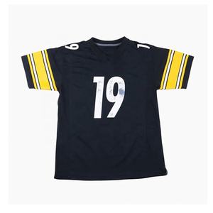 2025 New Season Designs American <b>Football</b> Jersey Breathable <b>Football</b> Men's Half Sleeve Team Shirts - Product Image 1