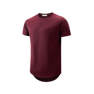 T-shirt blanc à manches courtes pour homme, col rond, coupe classique, tricoté, couleur unie, style décontracté - Product Image 4