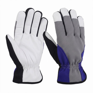 Guantes de Seguridad Industriales para Protección de Manos, de Cuero de Cabra, Resistentes al Calor, para Construcción y Jardinería - Product Image 2