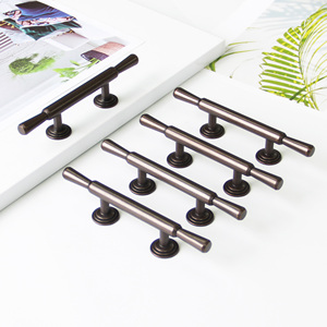 Modern Zinc Alloy Contemporary Cabinet Handle Pull Durable Eco-Friendly for Wardrobe Kitchen Drawer Living Room - Product Image 2