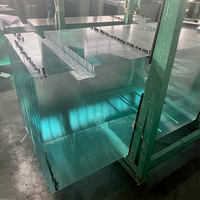 Paneles de Vidrio Templado de Baja Concentración de Hierro de Alta Claridad de 10 mm, 12 mm y 15 mm para Mamparas de Ducha Modernas, Pantallas de Baño y Revestimientos de Bañera