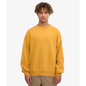 Sweat-shirt d'hiver pour homme, col rond, bleu marine, style urbain, effet vintage délavé à l'acide, en coton épais, chaud, style streetwear canadien - Product Image 5