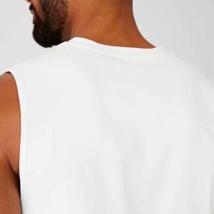 Débardeurs de sport personnalisés pour hommes, en coton, respirants, tricotés, de haute qualité, avec logo, pour la course à pied et la musculation - Product Image 2