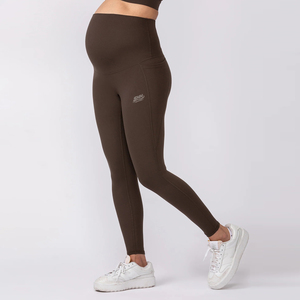 Leggings de Maternidad Premium, Pantalones de Yoga para Embarazo, Cintura Alta, Sin Costuras, Elásticos, Transpirables, Cómodos, con Soporte para el Vientre - Product Image 2